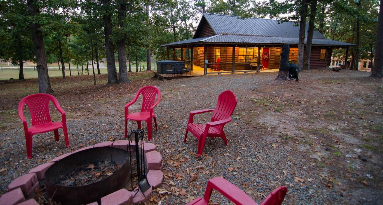 Shine On Harvest Moon W Bbq Broken Bow Exterior foto